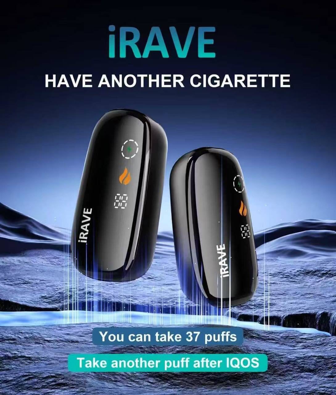 IRAVE 二回機 外部環繞加熱版｜支援TEREA煙彈 加熱不燃主機
