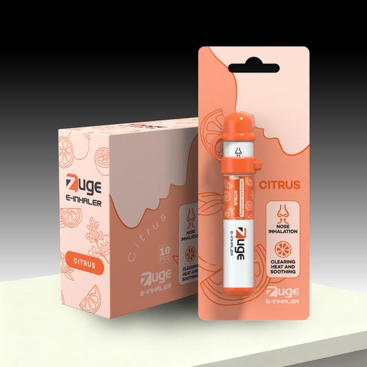 【ZUGE】E-Inhaler 能量草本鼻吸器/替菸棒（不含尼古丁、非電子煙！清涼提神/戒菸輔助/天然精油）